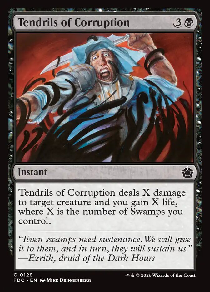 Tendrils of Corruption, Foundations Commander Card Art