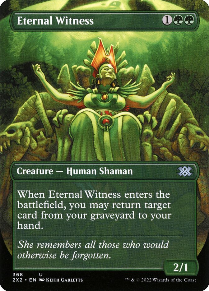 Eternal Witness, Double Masters 2022 Card Art