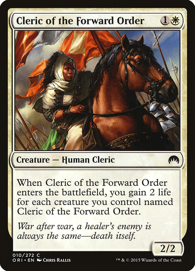 Cleric of the Forward Order - Foil