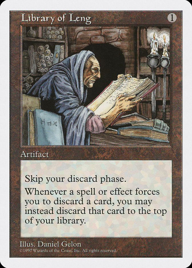 Library of Leng, Fifth edition Card Art