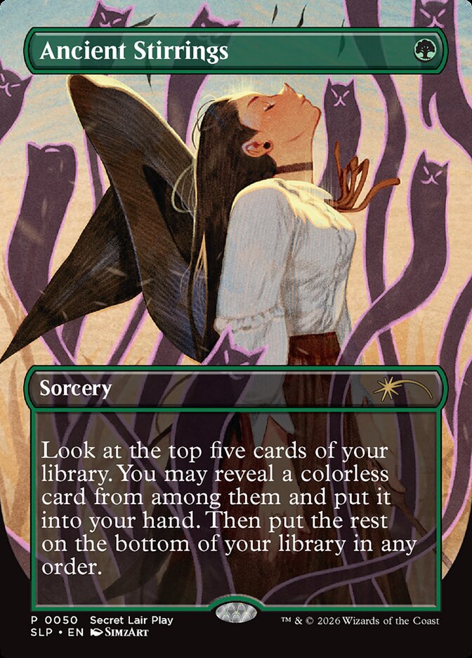 Ancient Stirrings, Secret Lair Promo Card Art