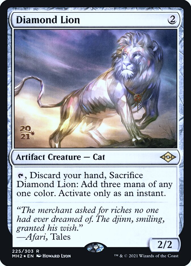 Diamond Lion, Modern horizons 2 promos Card Art