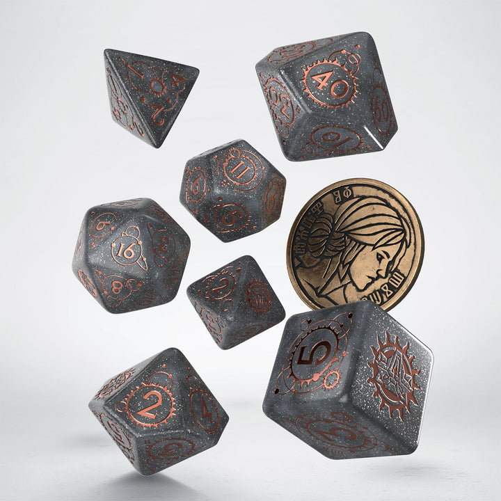 Q Workshop - Dice - RPG Set - The Witcher - Ciri: Elder Blood
