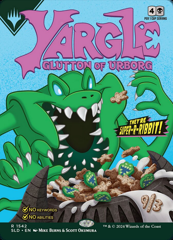 Yargle, Glutton of Urborg // Yargle, Glutton of Urborg - Foil