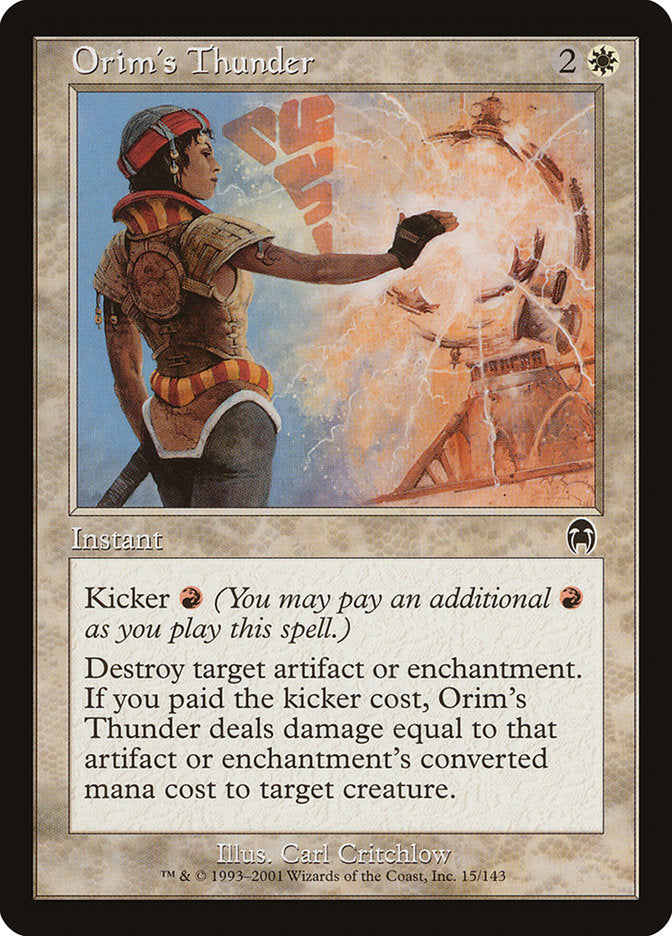 Orim's Thunder - Foil