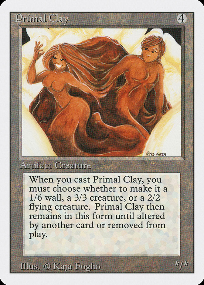 Primal Clay, Revised Edition Card Art