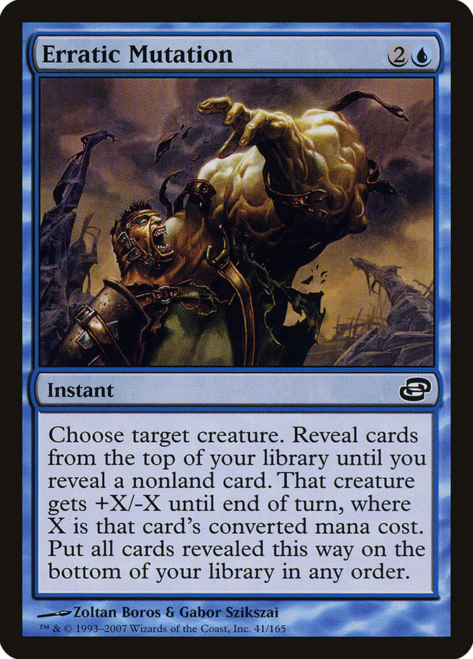 Erratic Mutation, Planar chaos Card Art