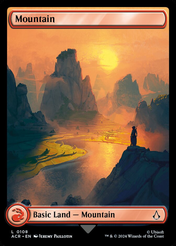 Mountain, Assassin's creed Card Art