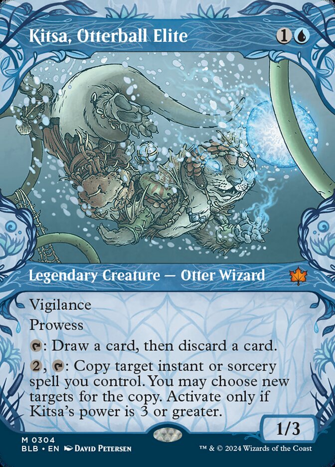 Kitsa, Otterball Elite, Bloomburrow Card Art