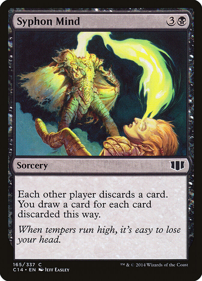 Syphon Mind, Commander 2014 Card Art
