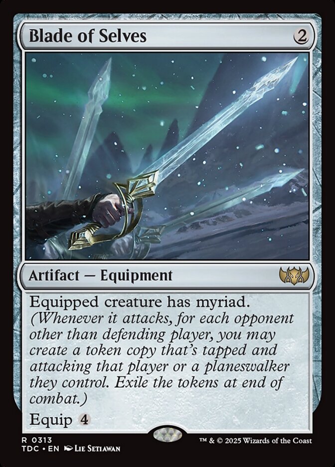 Blade of Selves, Tarkir: dragonstorm commander Card Art