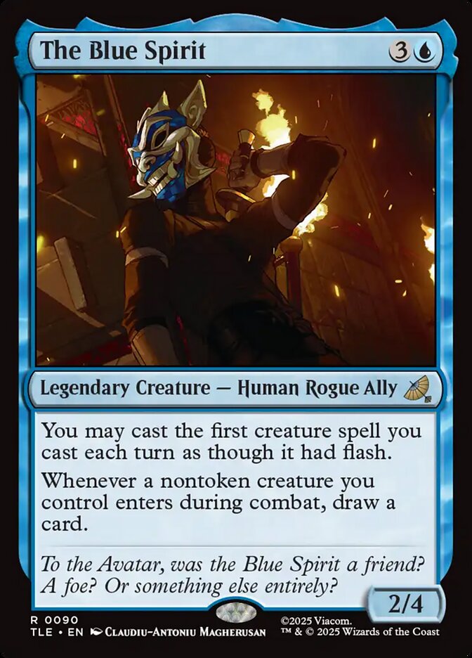 The Blue Spirit, Avatar: The Last Airbender Eternal Card Art