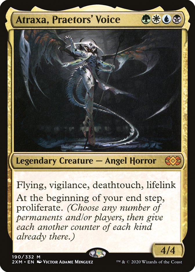 Atraxa, Praetors' Voice, Double masters Card Art