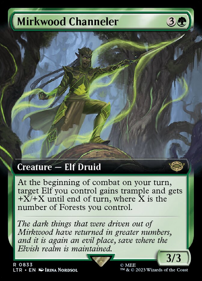 Mirkwood Channeler, The Lord Of The Rings: Tales Of Middle-Earth Card Art