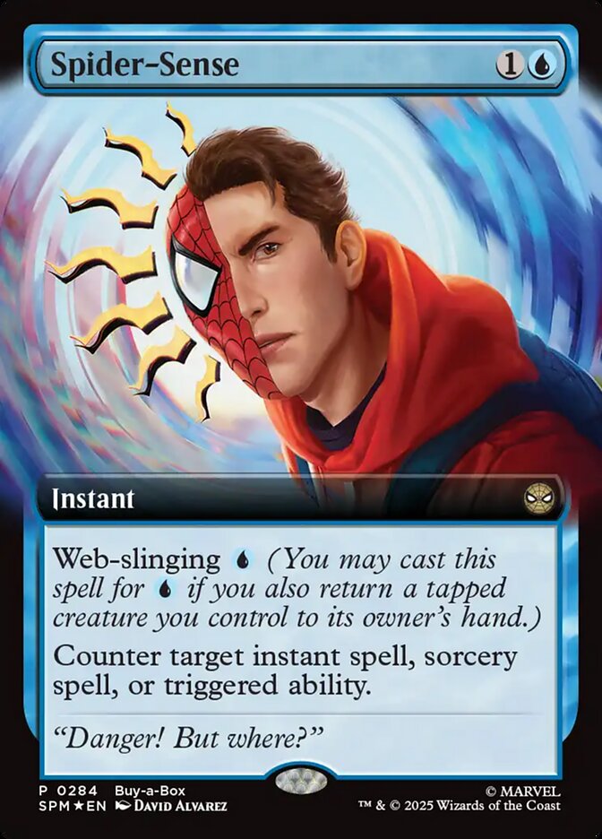 Spider-Sense, Marvel'S Spider-Man Card Art