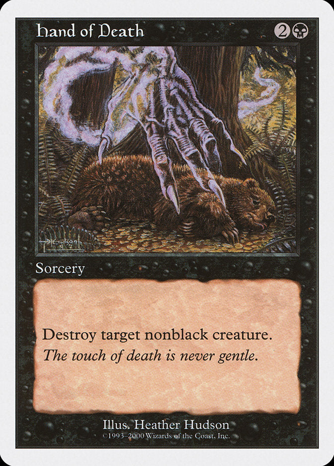 Hand of Death, Starter 2000 Card Art