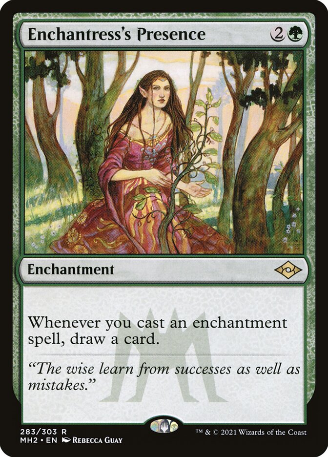 Enchantress's Presence, Modern Horizons 2 Card Art