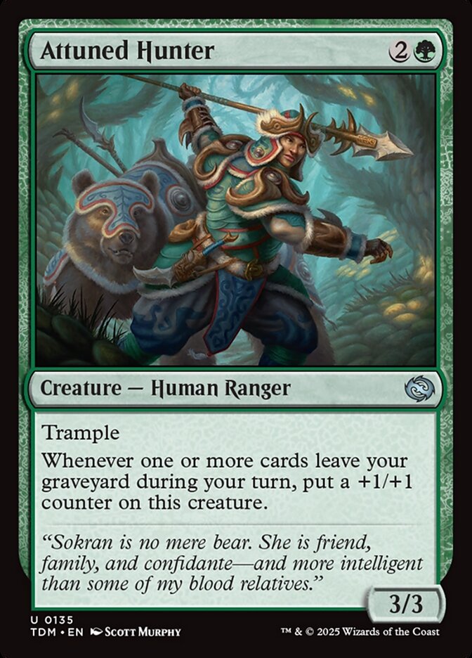 Attuned Hunter, Tarkir: dragonstorm Card Art