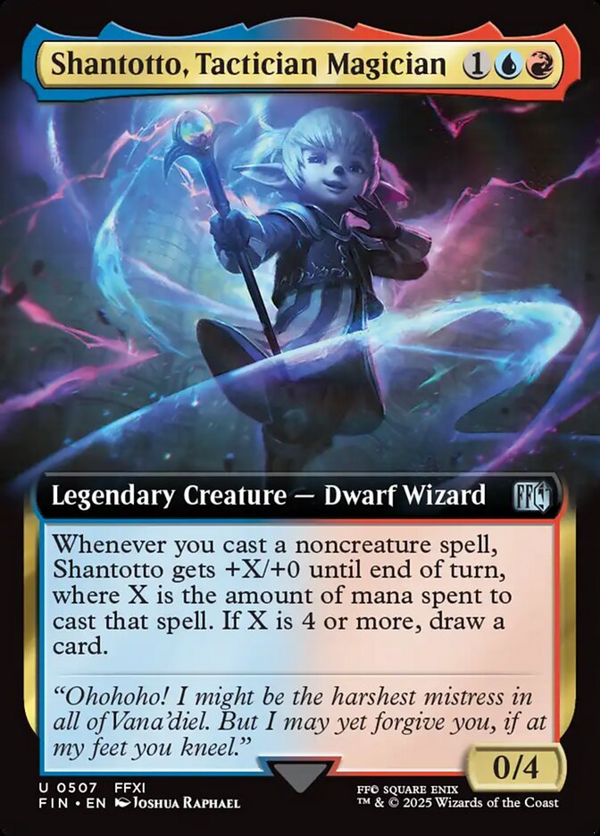 Shantotto, Tactician Magician, Final Fantasy Card Art