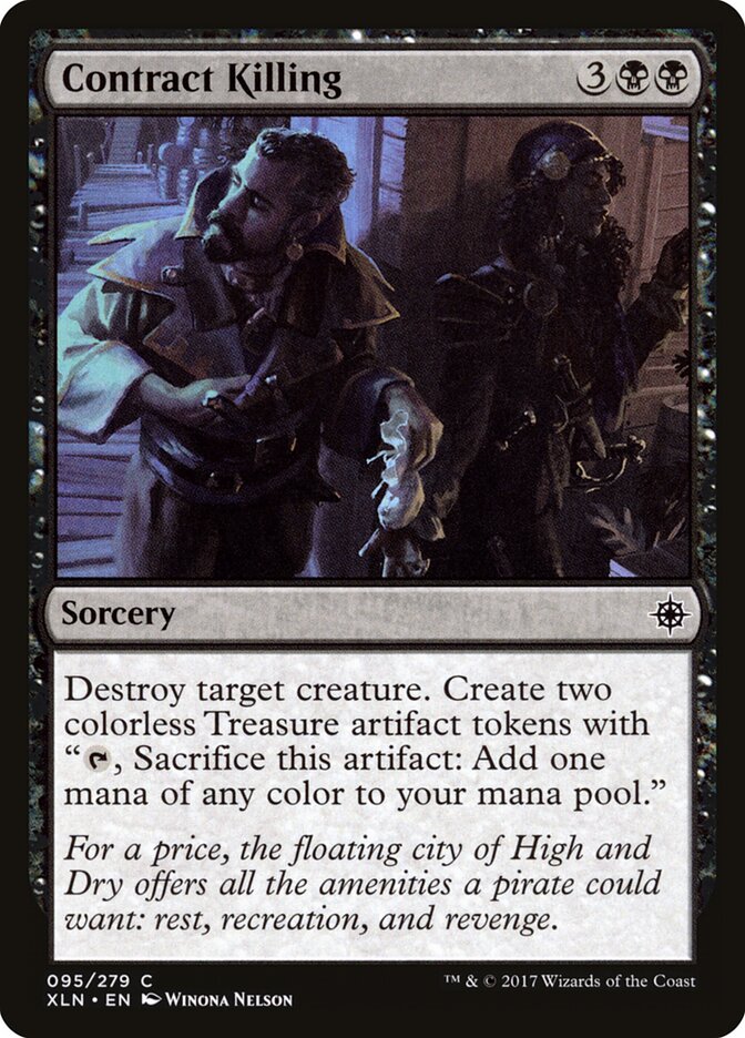 Contract Killing, Ixalan Card Art
