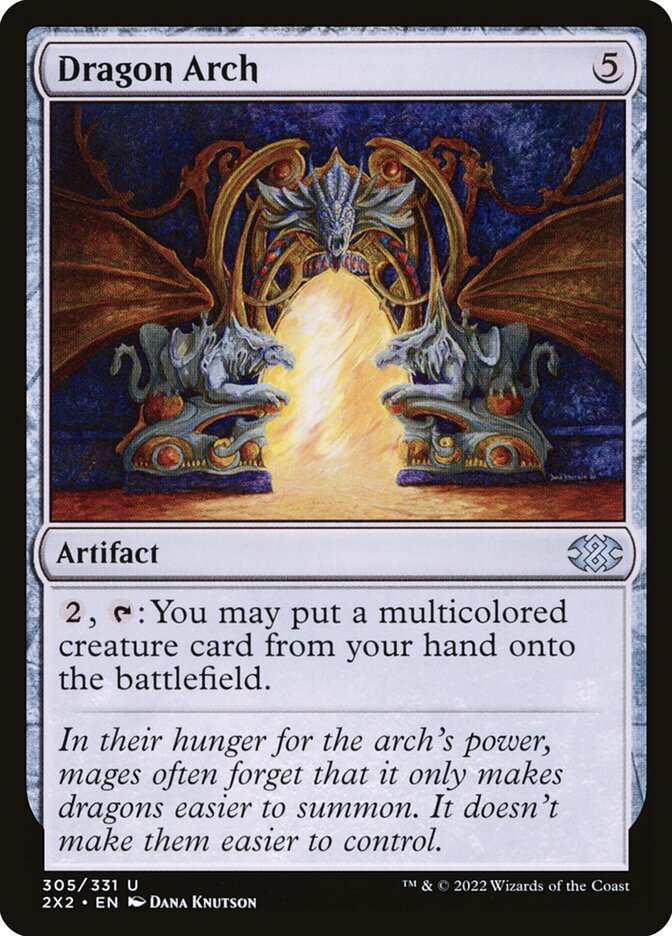 Dragon Arch, Double Masters 2022 Card Art