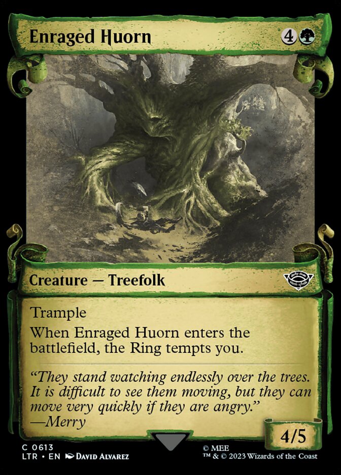 Enraged Huorn, The lord of the rings: tales of middle-earth Card Art