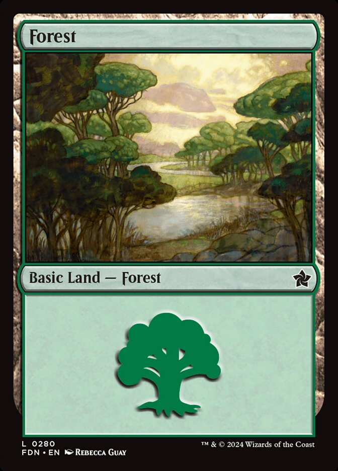 Forest, Foundations Card Art