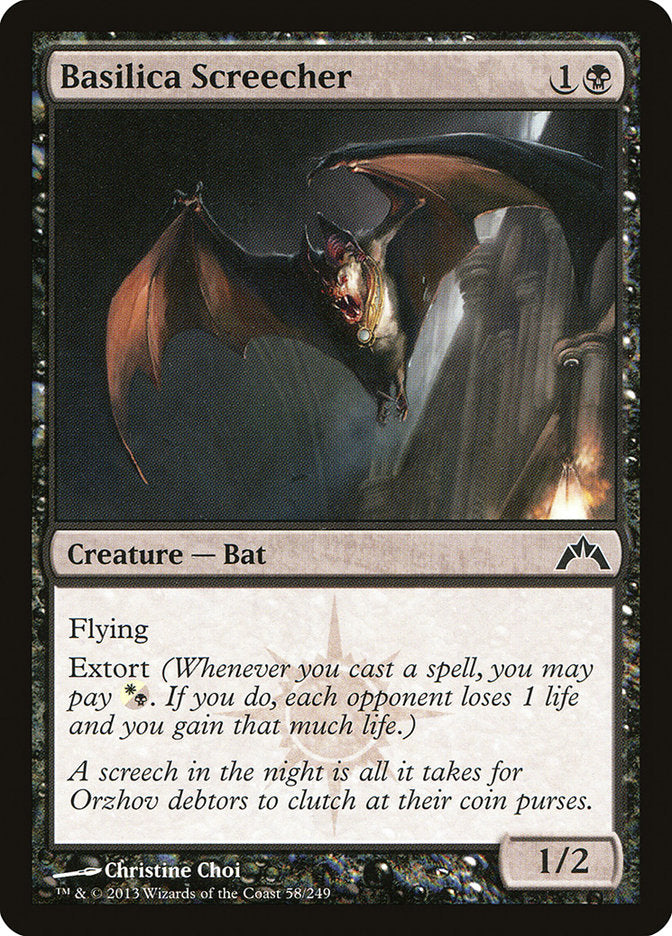 Basilica Screecher, Gatecrash Card Art