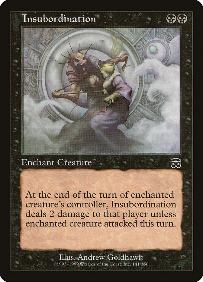 Insubordination, Mercadian masques Card Art