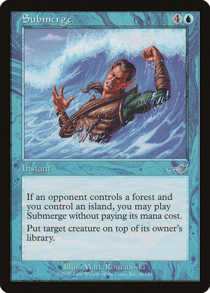 Submerge, Nemesis Card Art