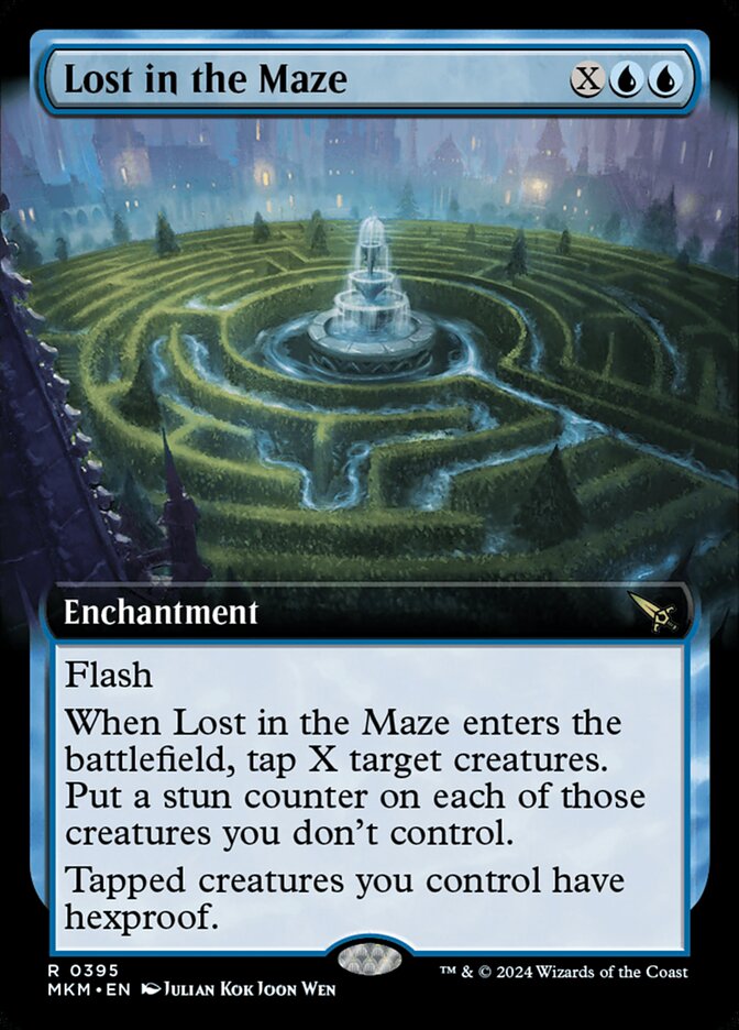 Lost in the Maze, Murders At Karlov Manor Card Art