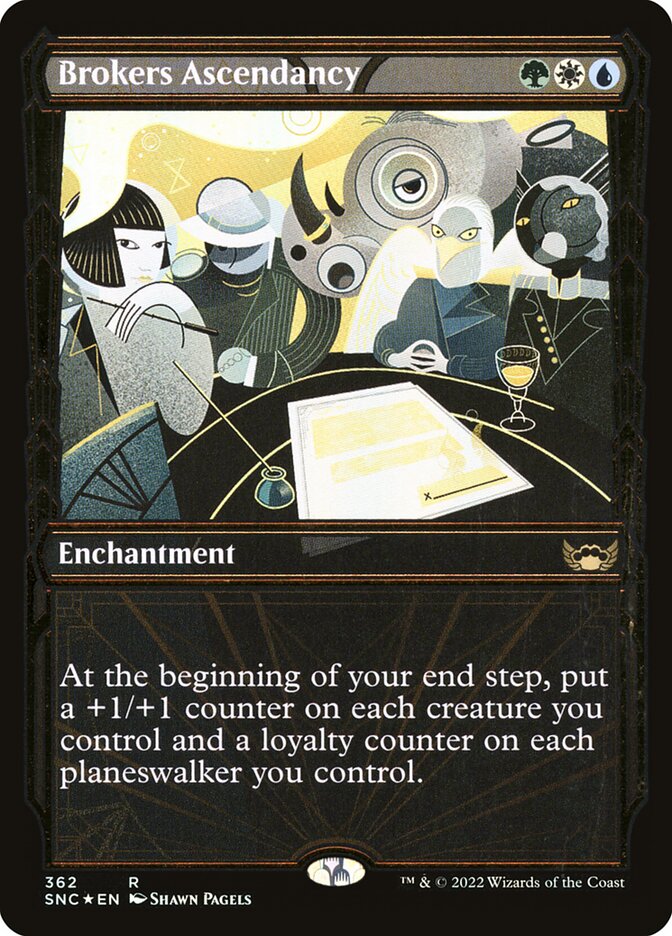 Brokers Ascendancy, Streets of new capenna Card Art