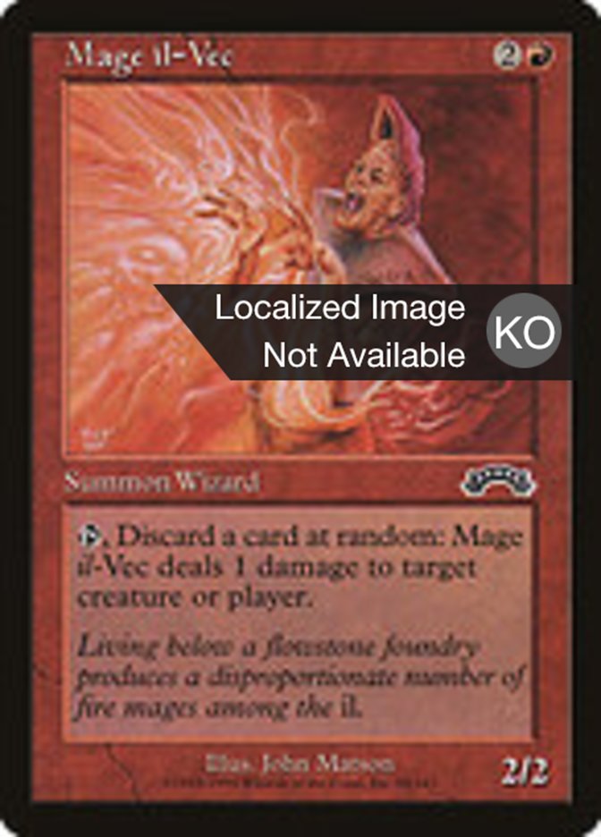 Mage il-Vec, Exodus Card Art