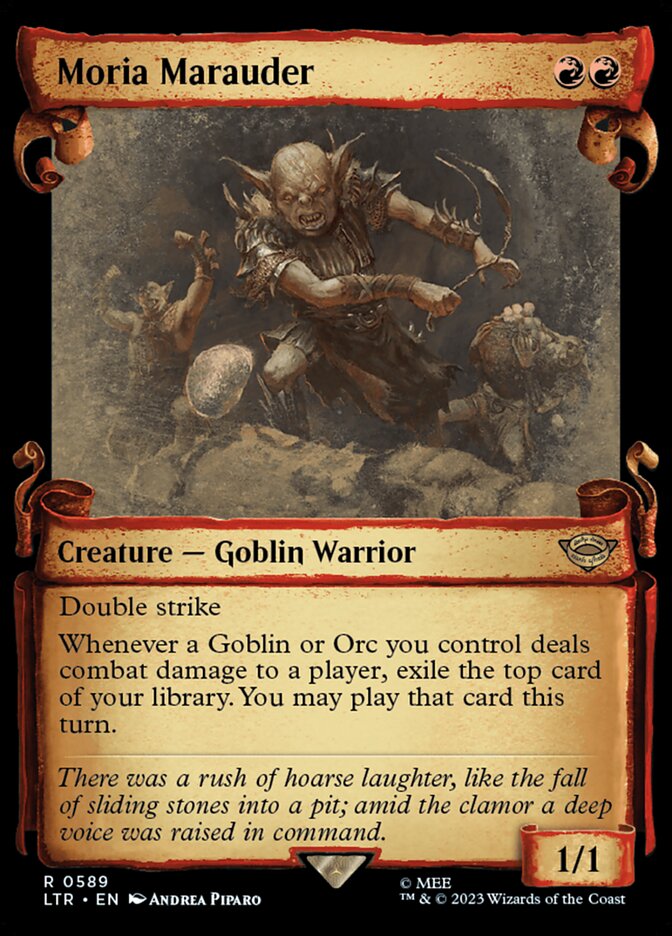 Moria Marauder, The Lord Of The Rings: Tales Of Middle-Earth Card Art