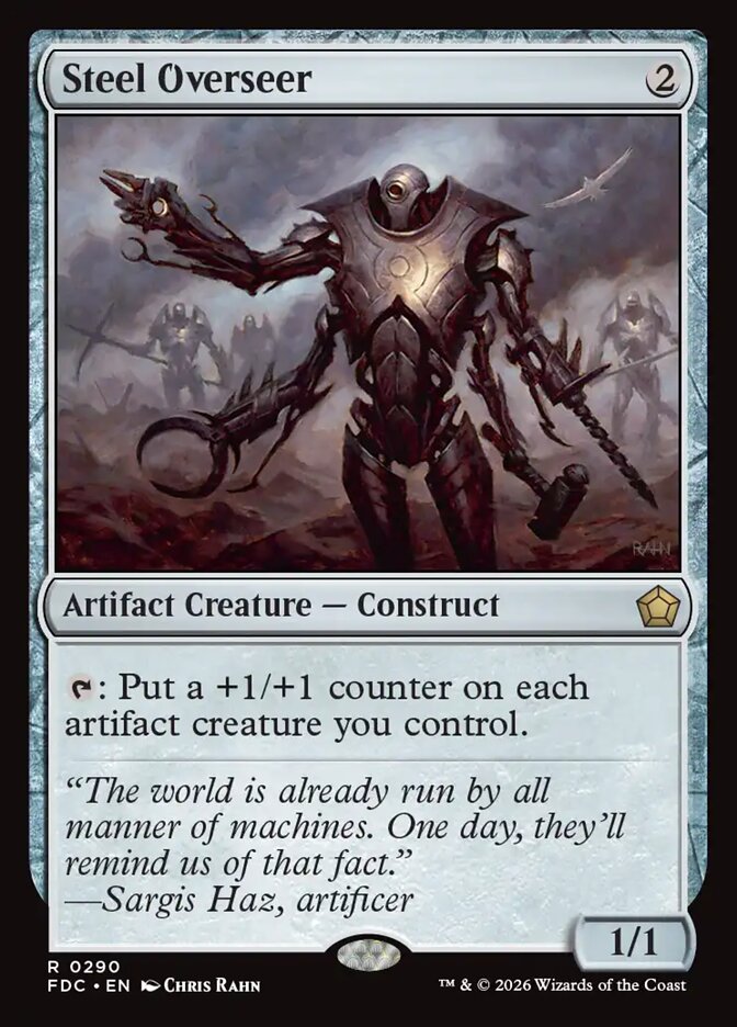Steel Overseer, Foundations Commander Card Art