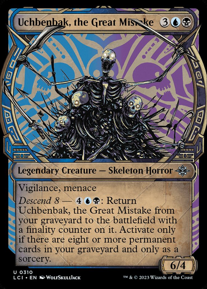Uchbenbak, the Great Mistake, The lost caverns of ixalan Card Art