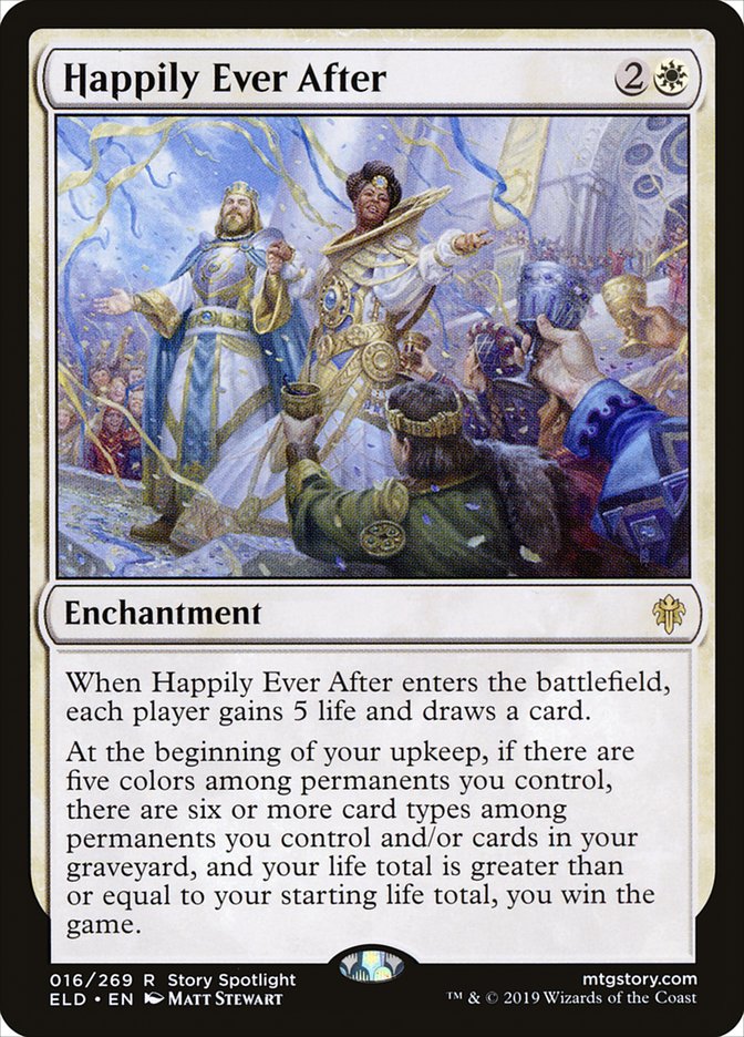 Happily Ever After, Throne of eldraine Card Art
