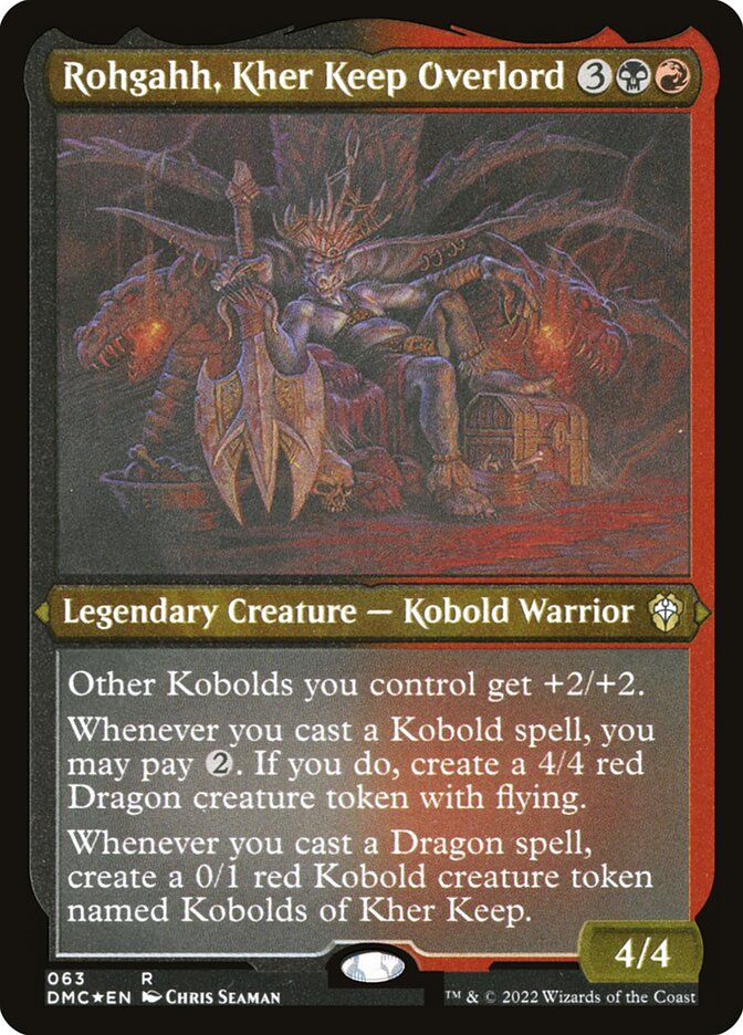 Rohgahh, Kher Keep Overlord - Etched Foil