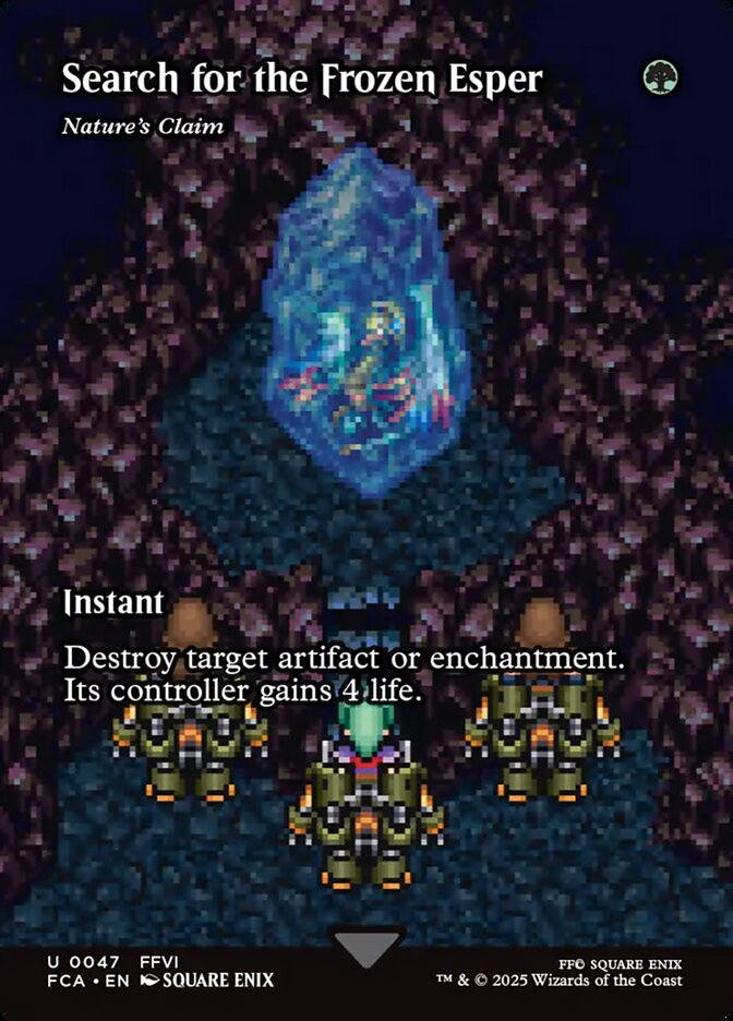 Nature's Claim, Final fantasy: through the ages Card Art