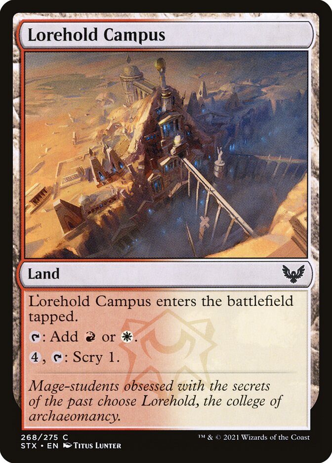 Lorehold Campus, Strixhaven: School Of Mages Card Art