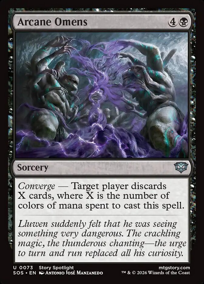 Arcane Omens, Secrets Of Strixhaven Card Art