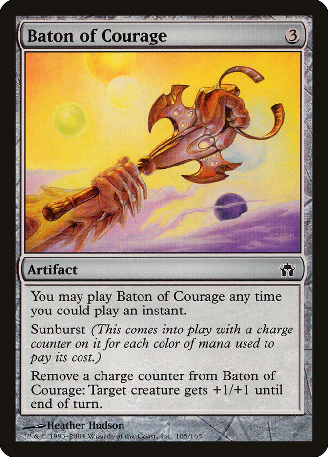 Baton of Courage - Foil