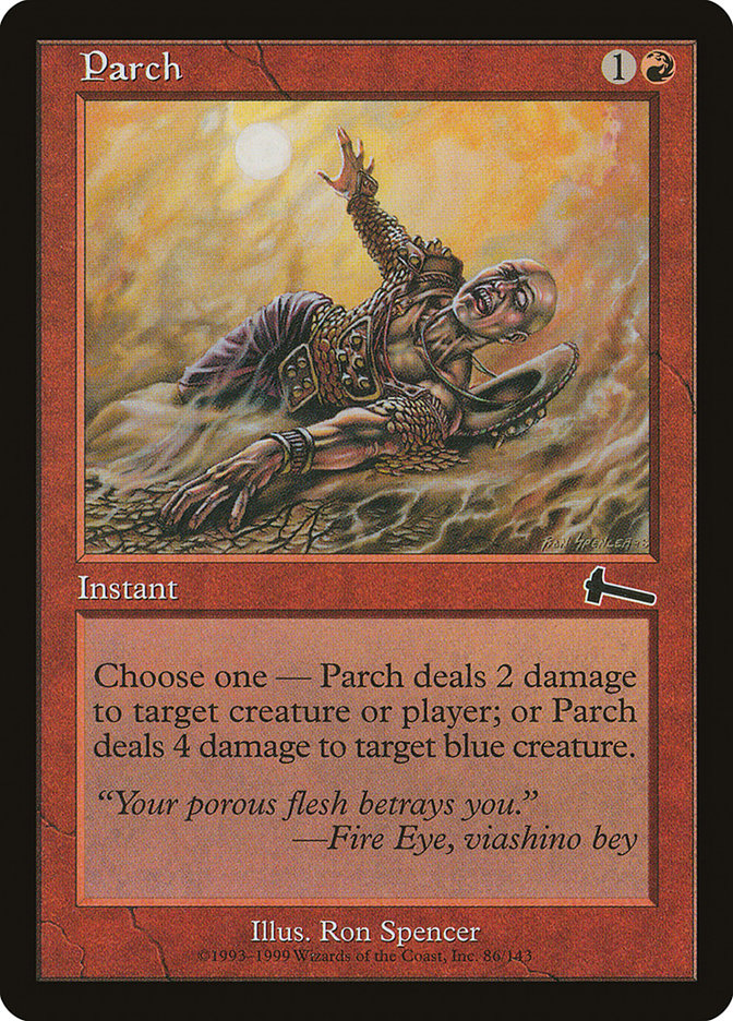 Parch, Urza's legacy Card Art