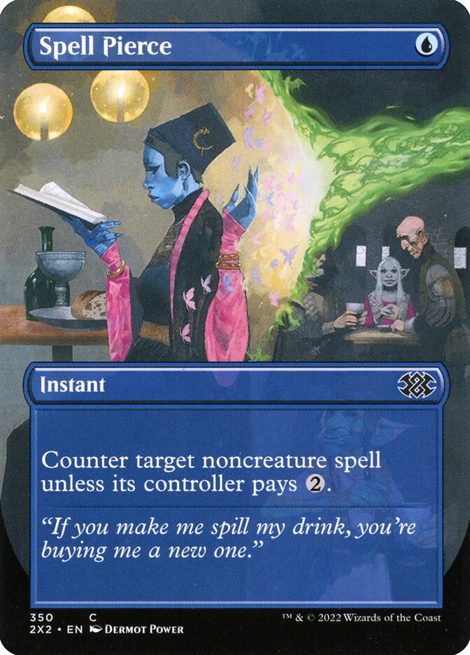 Spell Pierce, Double Masters 2022 Card Art