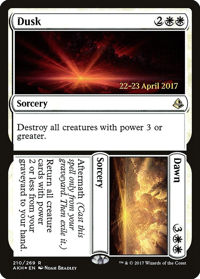 Dusk // Dawn, Amonkhet Promos Card Art