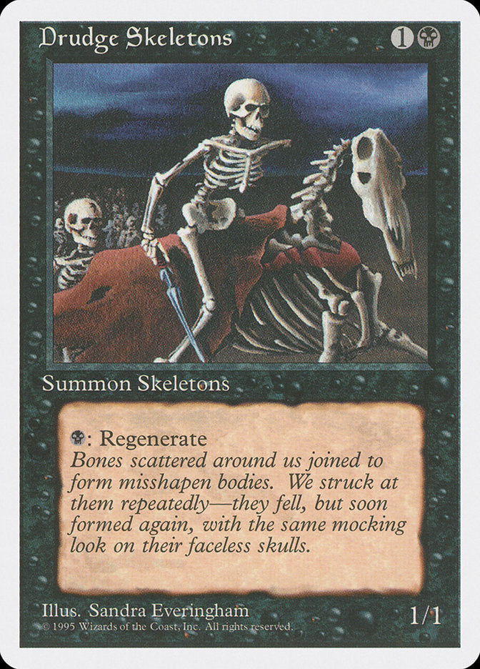Drudge Skeletons, Fourth Edition Card Art