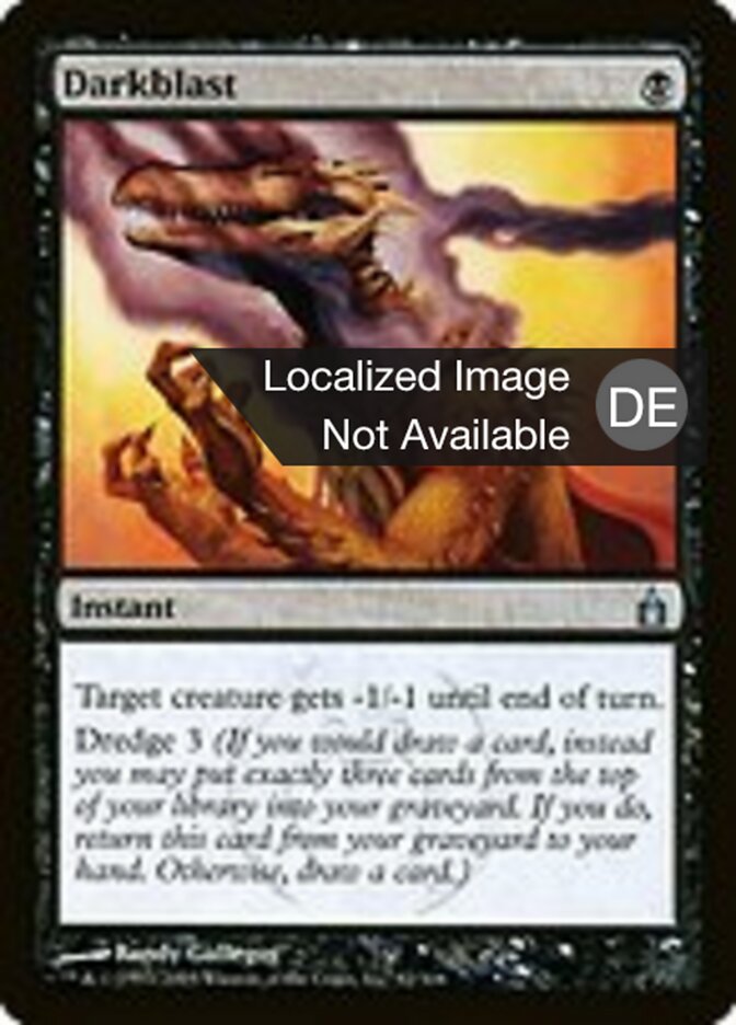 Darkblast, Ravnica: City Of Guilds Card Art