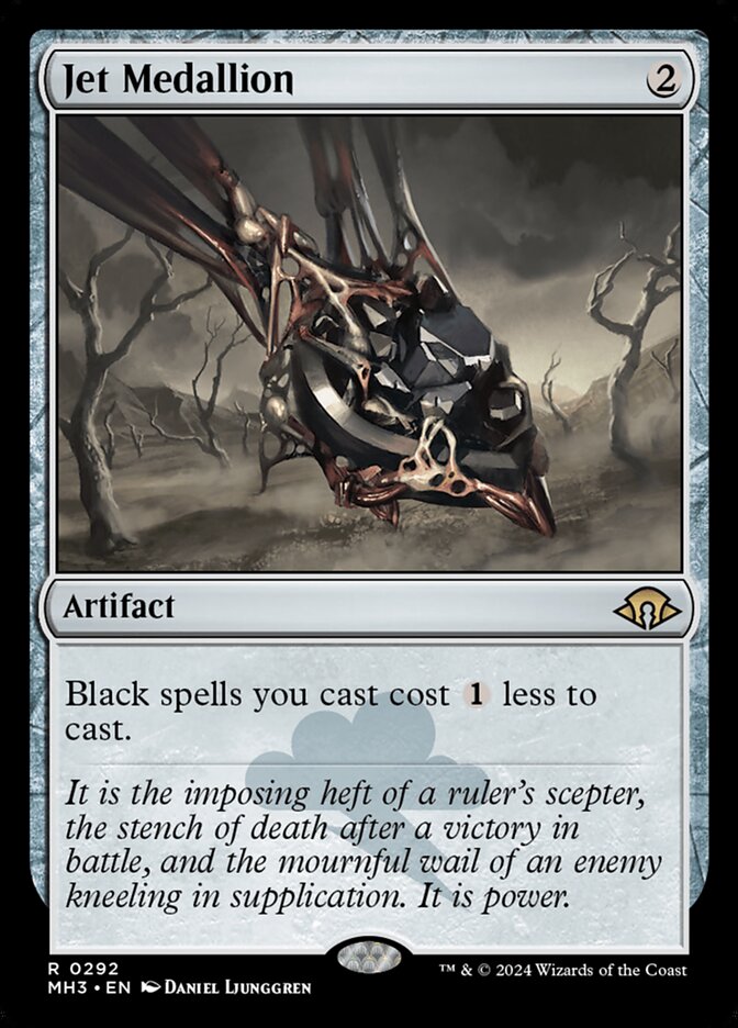 Jet Medallion, Modern horizons 3 Card Art