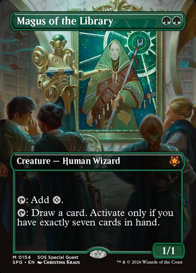 Magus of the Library, Special Guests Card Art