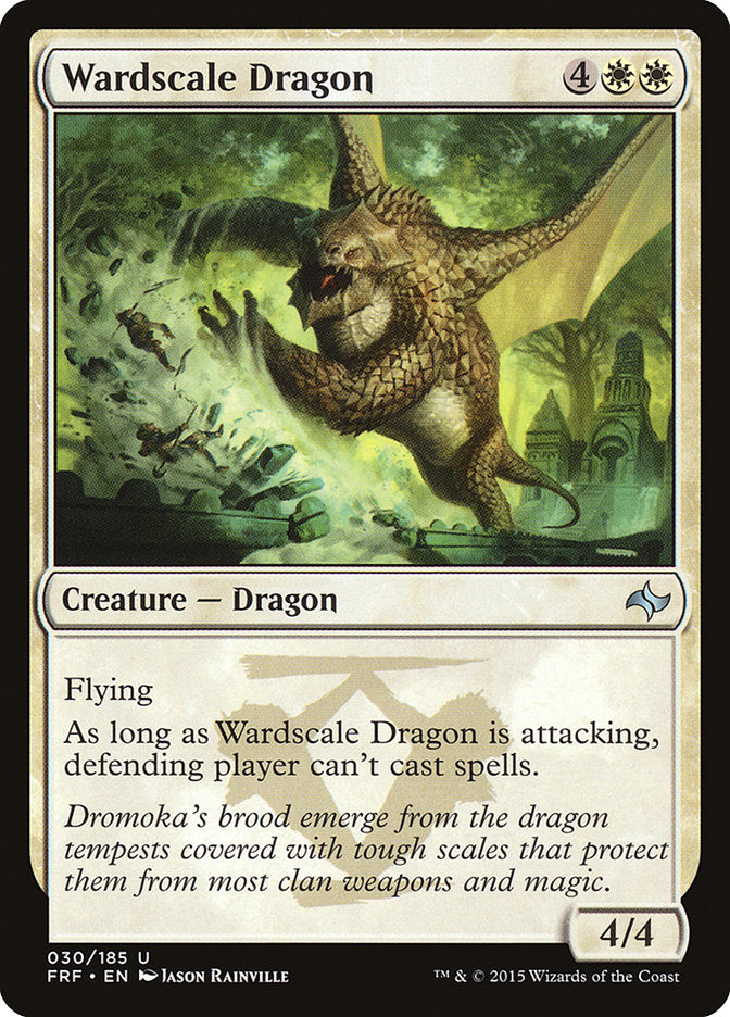 Wardscale Dragon, Fate reforged Card Art